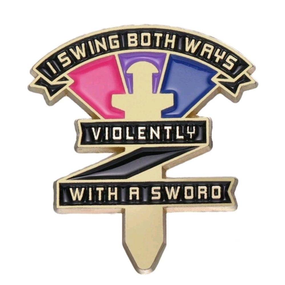 Cute Funny Sarcastic Enamel Pin